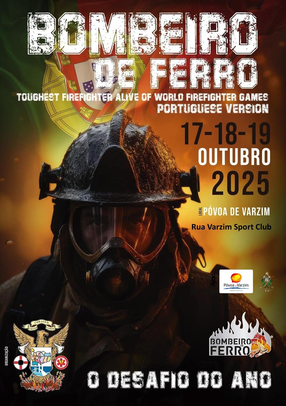 WFG 2026 and the World Firefighters Games Governing Body Representatives Attending Bombeiro de Ferro in Portugal