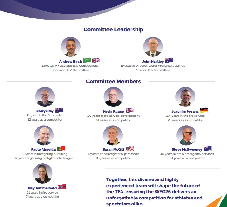 WFG26 Reps Visit South African National TFA Championships 2025